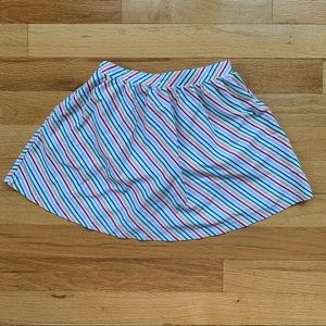 Lands’ End Striped Skort